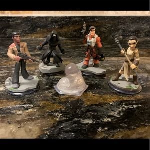 Disney Infinity Characters StarWars Force Awakens Set
